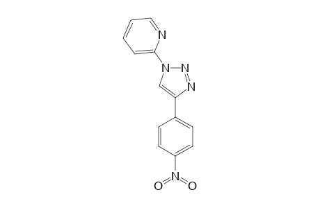 2-[4-(4-NITROPHENYL)-1H-1,2,3-TRIAZOL-1-YL]-PYRIDINE