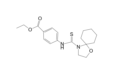 p-[(1-oxo-4-azaspiro[4.5]decan-4-yl)thiocarboxamido]benzoic acid