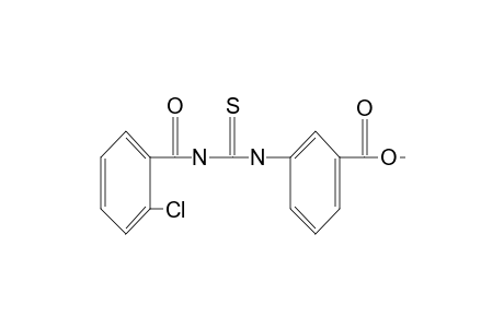 m-[3-(o-chlorobenzoyl)-2-thioureido]benzoic acid, methyl ester