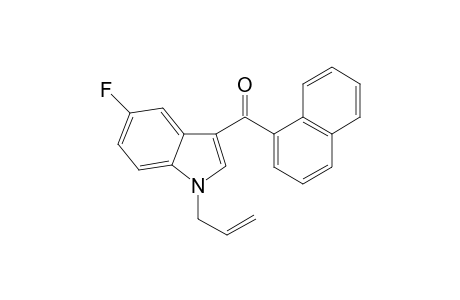 1-Allyl-5-fluoro-3-(1-naphthoyl)indole