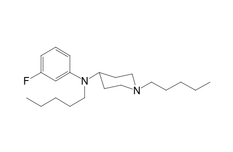 N-(3-Fluorophenyl)-N,1-dipentylpiperidin-4-amine