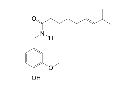 trans-8-methyl-N-vanillyl-6-nonenamide