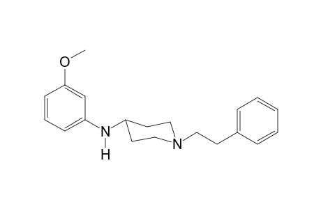 N-(3-Methoxyphenyl)-1-(2-phenylethyl)piperidin-4-amine