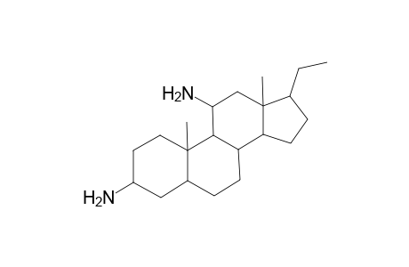 Pregnane-3,11-diamine