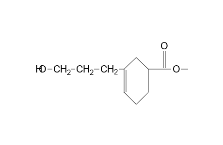 3-(3-HYDROXYPROPYL)-3-CYCLOHEXENE-1-CARBOXYLIC ACID, METHYL ESTER