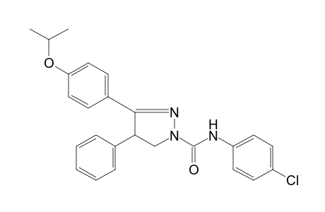 4'-chloro-3-(p-isopropoxyphenyl)-4-phenyl-2-pyrazoline-1-carboxanilide