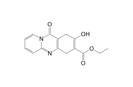4,11-dihydro-2-hydroxy-11-oxo-1H-pyrido[2,1-b]quinazoline-3-carboxylic acid, ethyl ester