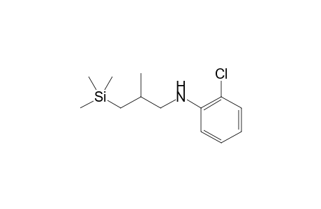 N-(2-Methyl-3-(trimethylsilyl)propyl)-2-chloroaniline