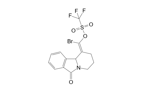 1-([BROMO-(TRIFLUOROMETHYLSULFONYL)-OXY]-METHYLIDENE)-1,2,3,4,6,10B-HEXAHYDRO-PYRIDO-[2,1-A]-ISOINDOL-6-ONE