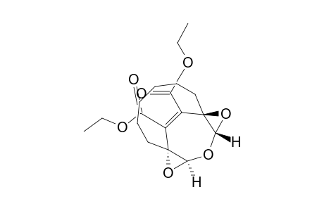 9,11,13-Trioxatetracyclo[6.5.2.0(1,12).0(8,10)]pentadec-14-ene-14,15-dicarboxylic acid, diethyl ester, (1R*,8R*,10R*,12R*)-