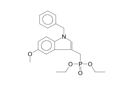 O,O-DIETHYL(1-BENZYL-5-METHOXYINDOL-3-YLMETHYL)PHOSPHONATE