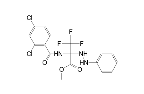 alanine, N-(2,4-dichlorobenzoyl)-3,3,3-trifluoro-2-(2-phenylhydrazino)-, methyl ester