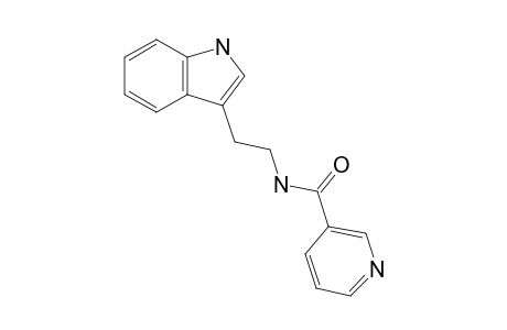 N-[2-(1H-Indol-3-yl)ethyl]nicotinamide