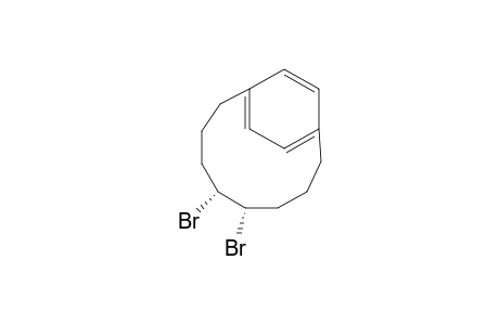 Bicyclo[8.2.2]tetradeca-10,12,14-triene, 5,6-dibromo-, cis-