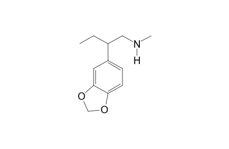 N-Methyl-2-(3,4-methylenedioxyphenyl)butan-1-amine