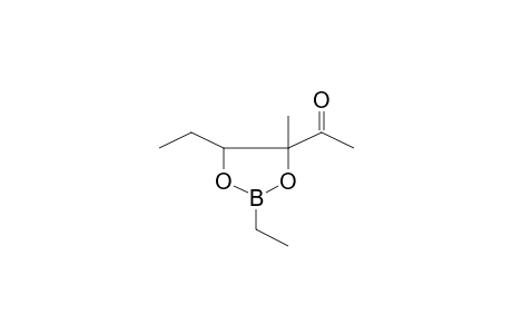 1-(2,5-Diethyl-4-methyl-1,3,2-dioxaborolan-4-yl)ethanone