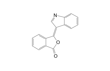 1(3H)-isobenzofuranone, 3-(3H-indol-3-ylidene)-