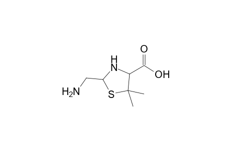 2-(Aminomethyl)-5,5-dimethyl-1,3-thiazolidine-4-carboxylic acid