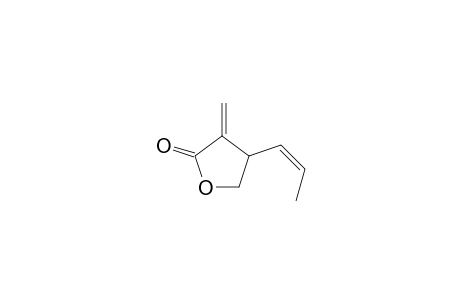 2(3H)-Furanone, dihydro-3-methylene-4-(1-propenyl)-