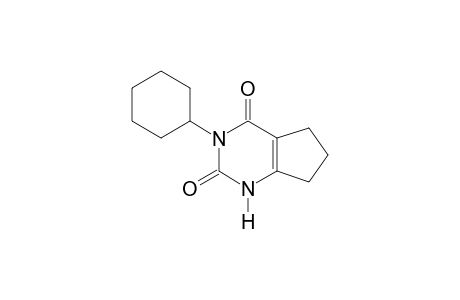 3-cyclohexyl-6,7-dihydro-1H-cyclopentapyrimidine-2,4(3H,5H)-dione