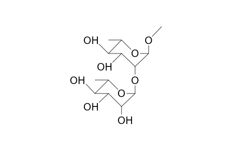 Methyl 2-O.alpha.-L-rhamnopyranosyl.alpha.-L-rhamnopyranoside