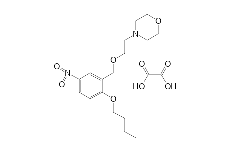 4-{2-[(2-butoxy-5-nitrobenzyl)oxy]ethyl}morpholine, oxalate(1:1)