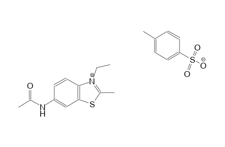 6-acetamido-3-ethyl-2-methylbenzo[d]thiazol-3-ium 4-methylbenzenesulfonate