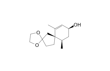 1,4-Dioxadispiro[4.1.5.2]tetradec-8-en-10-ol, 8,12-dimethyl-, (7.alpha.,10.beta.,12.beta.)-(.+-.)-