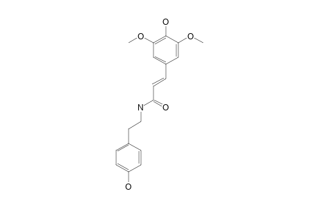 N-trans-Sinapoyltyramine