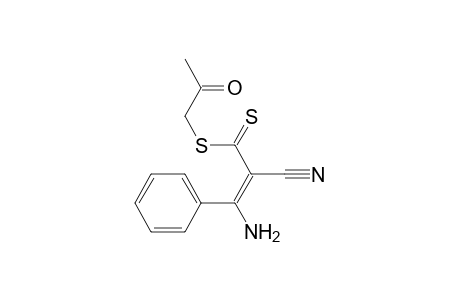 Benzenepropanenitrile, .beta.-imino-.alpha.-[mercapto[(2-oxopropyl)thio]methylene]-, (Z)-