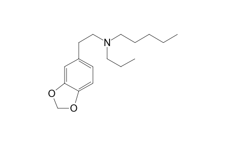 N-Propyl-N-pentyl-3,4-methylenedioxyphenethylamine