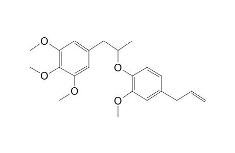 1,2,3-Trimethoxy-5-[2-(2-methoxy-4-prop-2-enylphenoxy)propyl]benzene