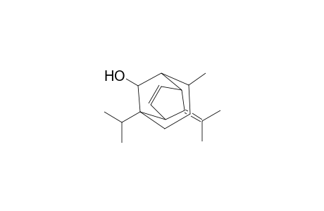 1-isopropyl-11-isopropylidene-7-methylricyclo[4.3.1.1(2,5)]undec-3-en-10-ol