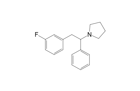 1-Phenyl-1-pyrrolidino-2-(3-fluorophenyl)ethane