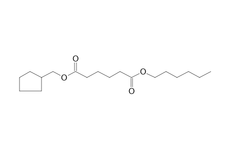 Adipic acid, cyclopentylmethyl hexyl ester