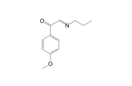 2-(4-Methoxyphenyl)-N-propyl-2-oxoethanimine
