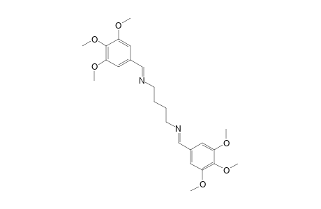N,N'-bis(3,4,5-trimethoxybenzylidene)-1,4-butanediamine