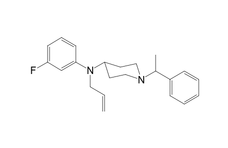N-3-fluorophenyl-N-(prop-2-en-1-yl)-1-(1-phenylethyl)piperidin-4-amine