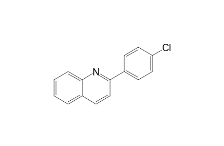 2-(4-Chlorophenyl)quinoline