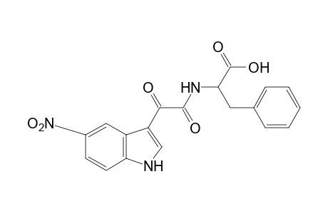 N-[(5-nitroindol-3-yl)glyoxyloyl]-3-phenylalanine