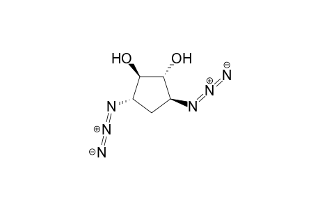 (1RS,2RS,3SR,5SR)-3,5-Diazidocyclopentan-1,2-diol