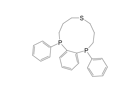 2,10-DIPHENYL-2,10-DIPHOSPHA-6-THIABICYCLO-[9.4.0]-PENTADECA-11(1),12,14-TRIENE