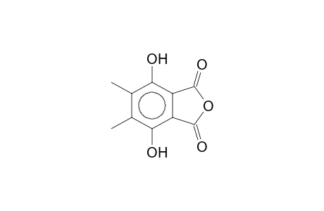 1,3-Isobenzofurandione, 4,7-dihydroxy-5,6-dimethyl-