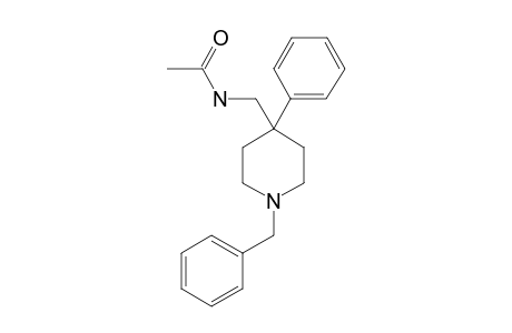 N-[(1-benzyl-4-phenyl-4-piperidyl)methyl]acetamide
