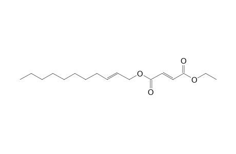 Fumaric acid, ethyl undec-2-en-1-yl ester