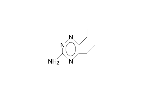 5,6-Diethyl-1,2,4-triazin-3-amine