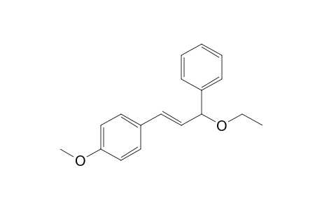 3-Ethoxy-1-(4-methoxyphenyl)-3-phenylprop-1-ene