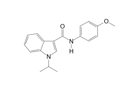 N-(4-Methoxyphenyl)-1-(propan-2-yl)-1H-indole-3-carboxamide