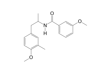 3-Methoxy-N-[1-(4-methoxy-3-methylphenyl)propan-2-yl]benzamide