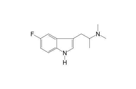 N,N-Dimethyl-1-(5-fluoroindol-3-yl)propan-2-amine